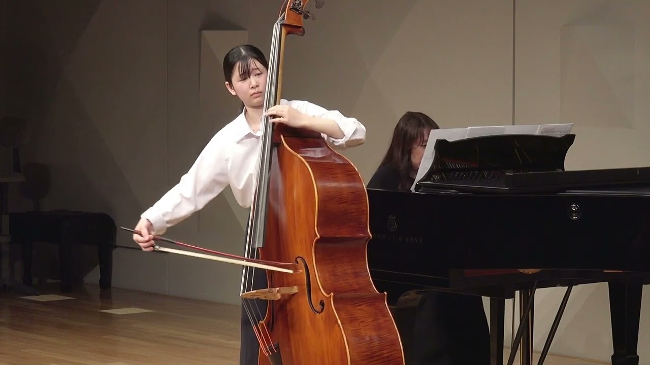 第４回／高校の部／金賞・鷲見賞　クーセヴィツキー／コントラバス協奏曲第3楽章