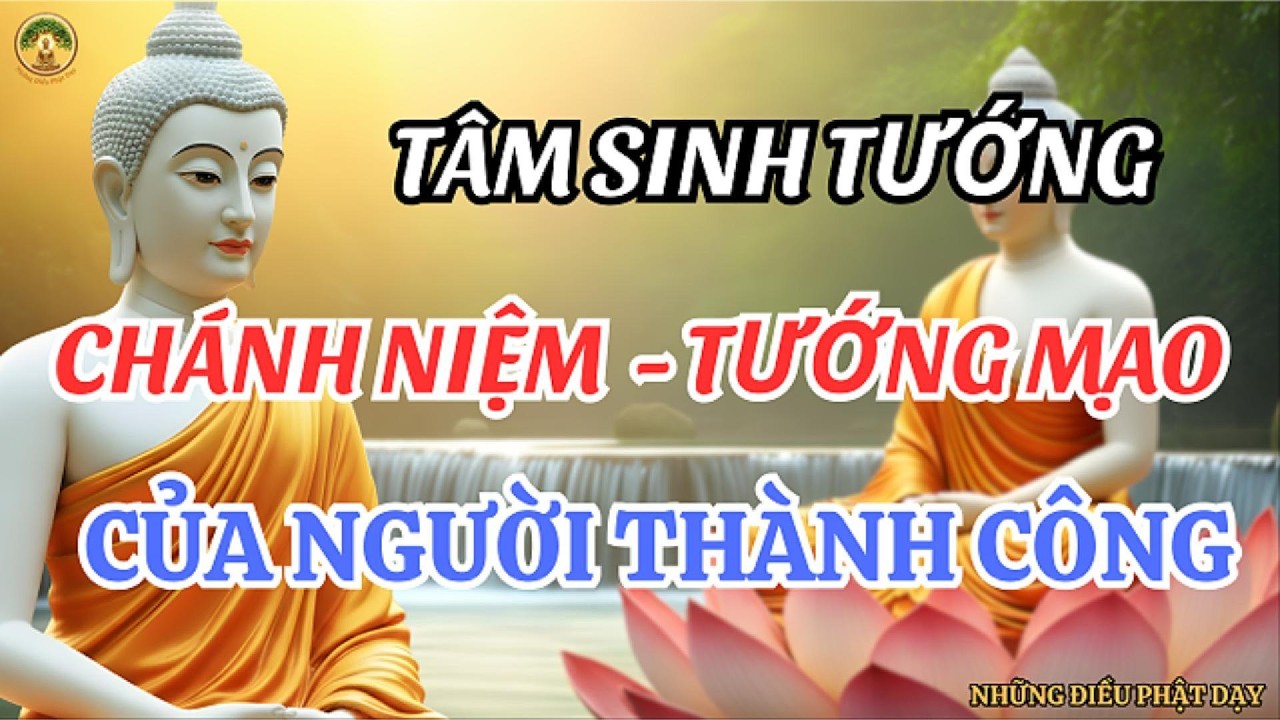 PHẬT DẠY: TÂM SINH TƯỚNG - CHÁNH NIỆM VÀ TƯỚNG MẠO CỦA NGƯỜI THÀNH CÔNG | NHỮNG ĐIỀU PHẬT DẠY
