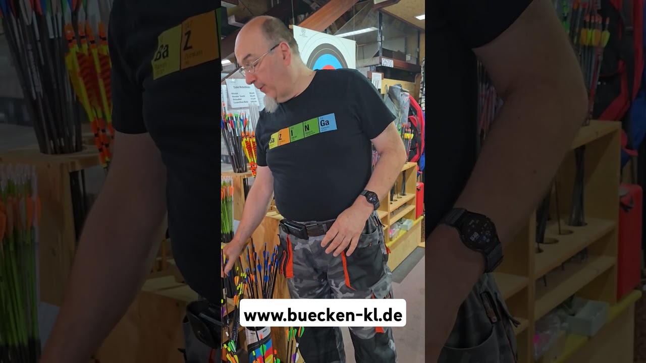 Pfeil-Update B&uuml;cken Bogensport Kamp-Lintfort #Carbonpfeil #g&uuml;nstig