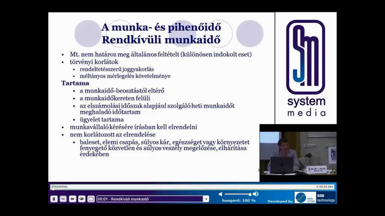 Az új Munka törvénykönyve - Munkaidő, pihenőidő, a munka díjazása - Online szeminárium