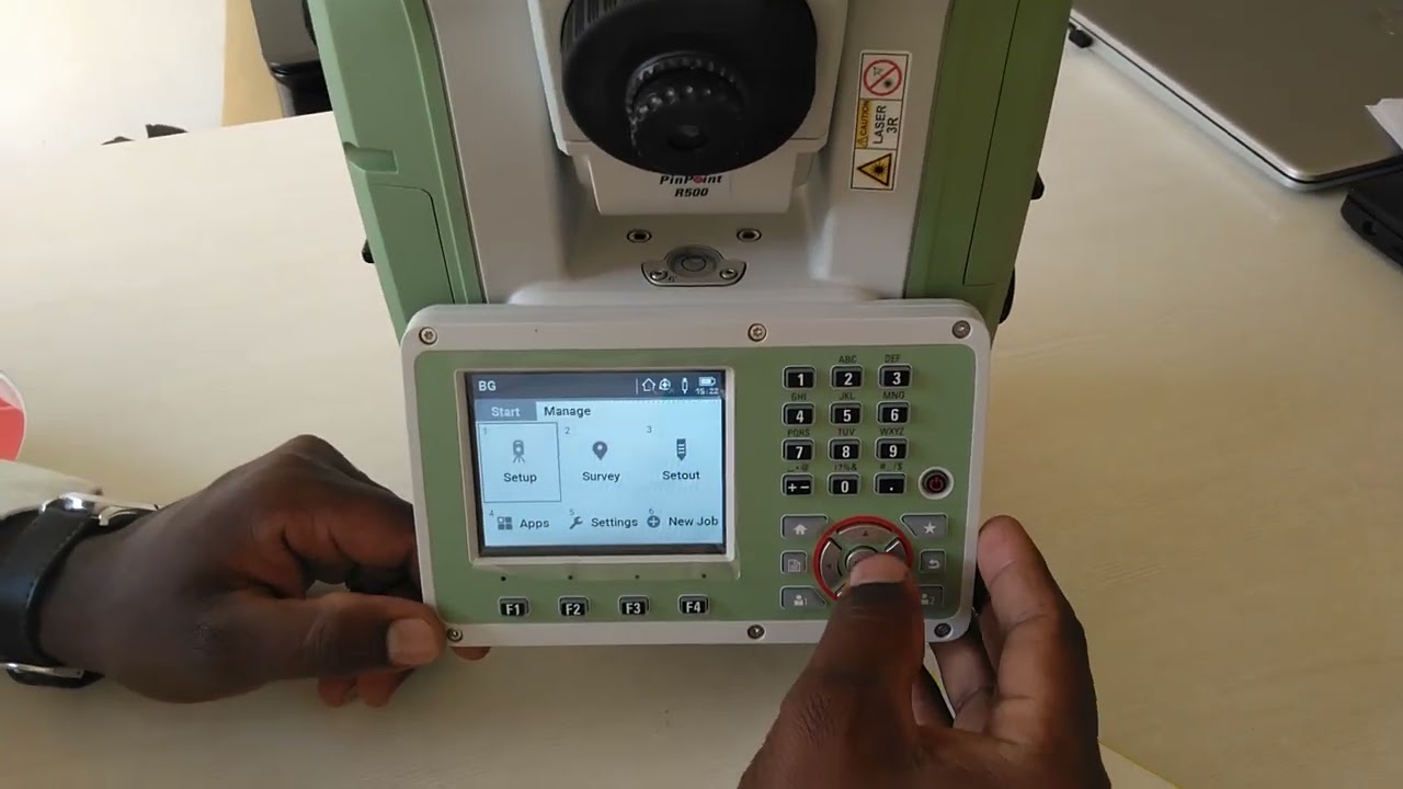 LEICA TS03 Easy Survey Method