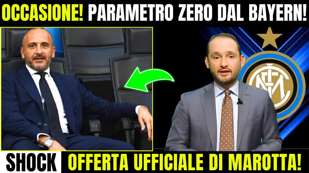 Mercato Inter✅Offerta Inviata! Top Player in Scadenza! Assalto di MAROTTA💣