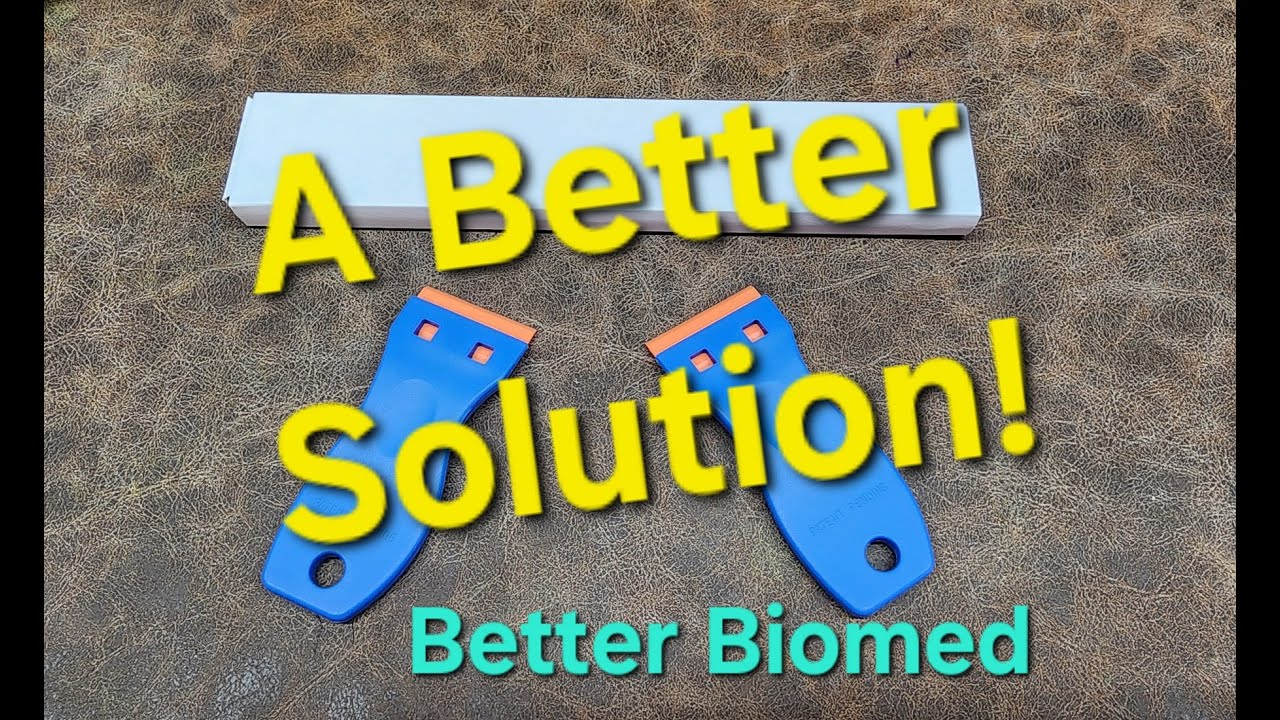 A Better Solution: Plastic Scrapers!
