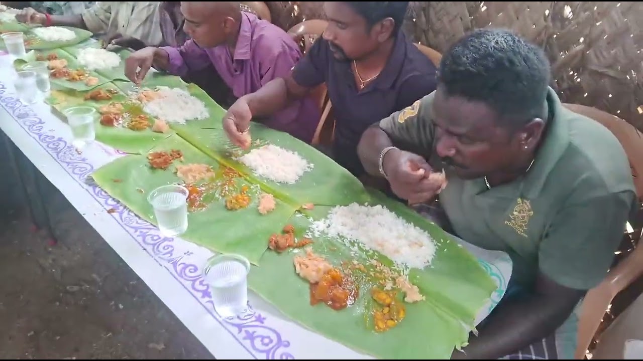 S.வேலங்குடி ஜீவாநகர் நொண்டிக்கோவில் அறுசுவை அன்னதானம் சிறப்பாக நடைபெற்றது10/08/25 ஞாயிறு.