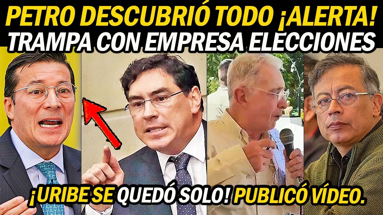 PETRO CONTÓ TODO: CAE REGISTRADOR CON EMPRESA FRAUDE. Uribe QUEDÓ SOLO ¡Banqueros con Petro!