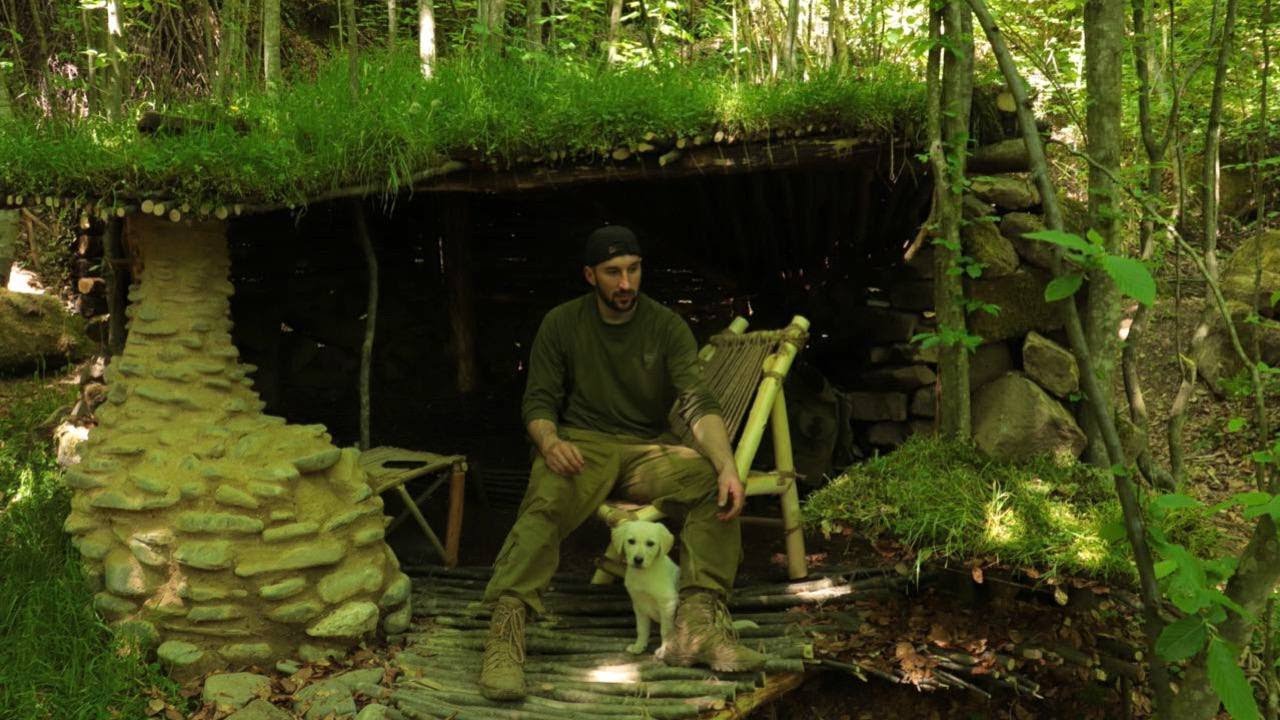 Лагерь Бушкрафт один. От начала до конца