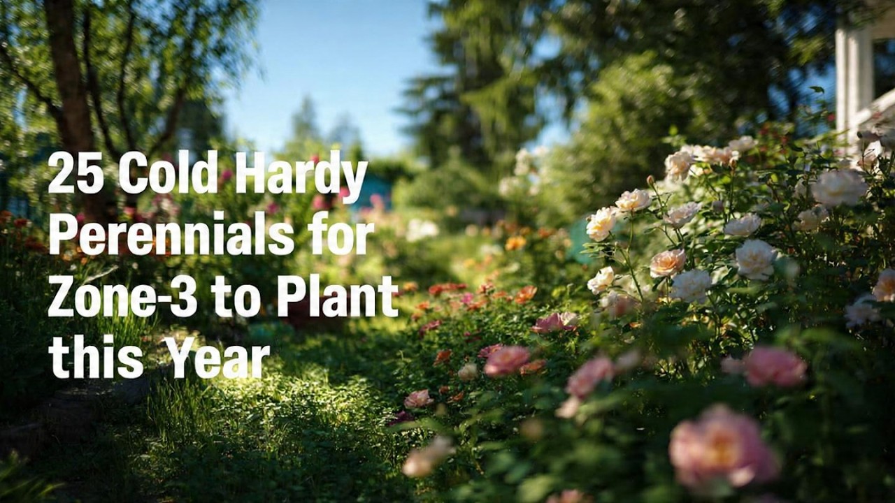 25 Cold Hardy Perennials For Zone-3 To Plant This Year