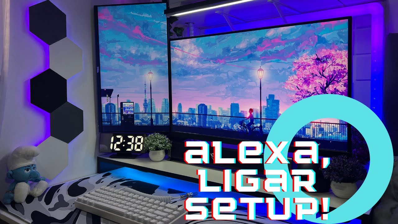 MEU SETUP GAMER COM ALEXA - Dicas de sincronização com o PC e Leds