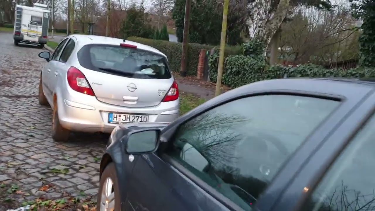 Wie parke ich rückwärts längst rechts am Fahrbahnrand mit Fahrlehrer Oez