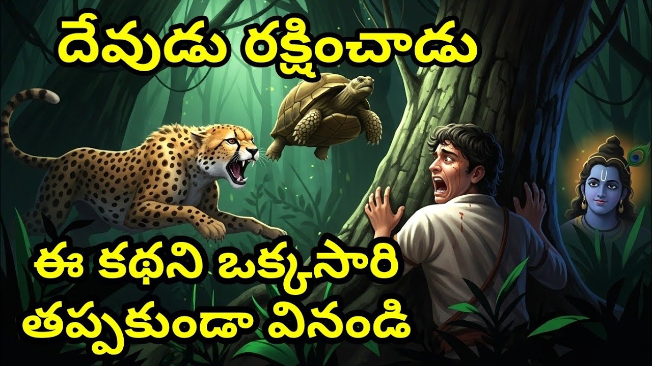 దేవుడు రక్షించాడు, ఈ కథని ఒక్కసారి తప్పకుండా వినండి bhagavad gita telugu | telugu motivational story