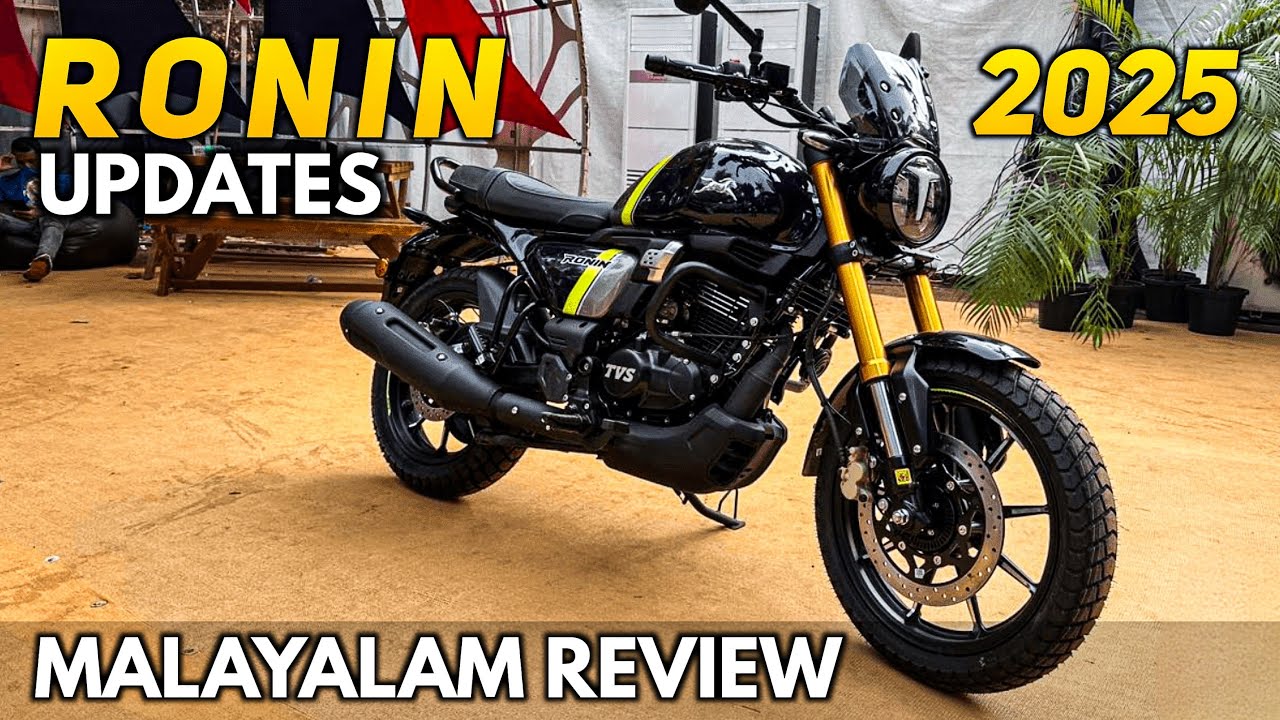 2025 New TVS Ronin Review in Malayalam |New Updates& Colors | Detailed Video