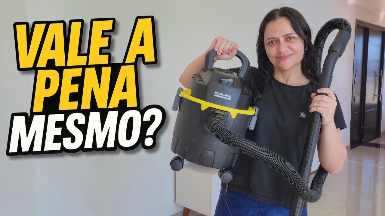 WDL1 Black: Aspirador de Pó e Água BOM e BARATO! Vale a Pena? Review Completo