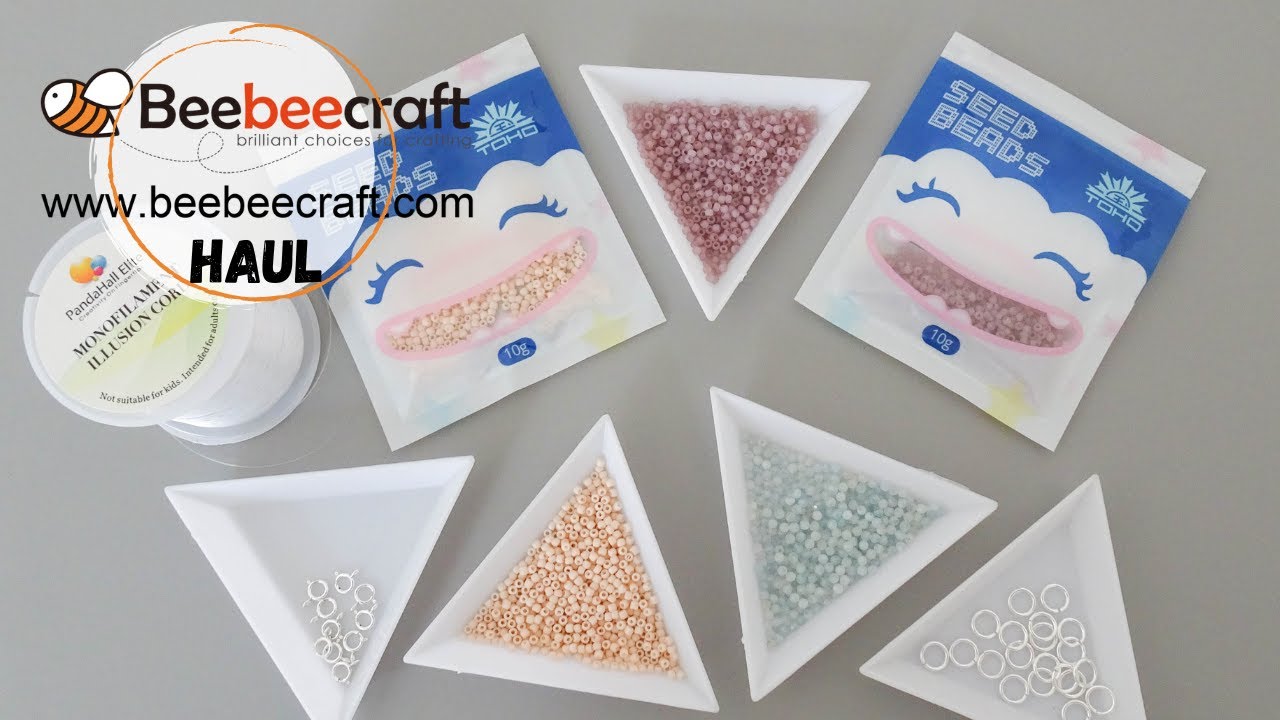 Beebeecraft Unboxing /Beads haul/Jewelry Making Supplies