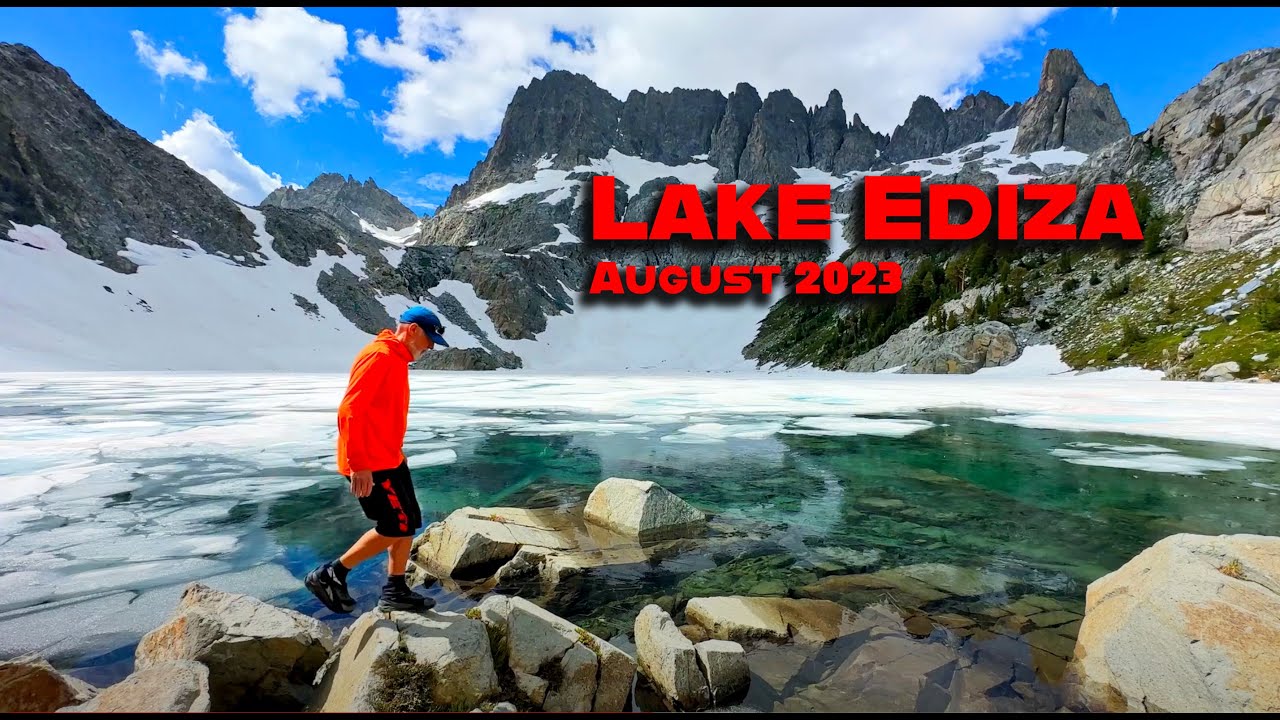 Solo Hiking High Sierra - Lake Ediza &  Iceberg Lake - The Minarets - August 2023
