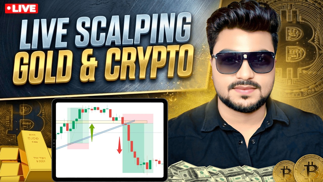 Crypto Gold Scalping Live Trading 30th Mar 2026 | #goldtrading #cryptotrading #bitcoin
