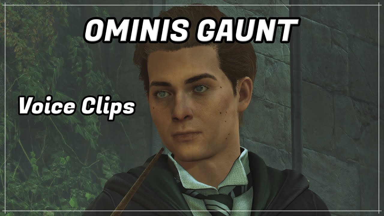 Hogwarts Legacy - Ominis Gaunt Voice Clips/Audio Files