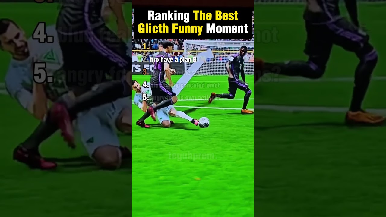 Ranking The Best Glitch Funny Moments in FIFA #fifa #eagames #football #shorts