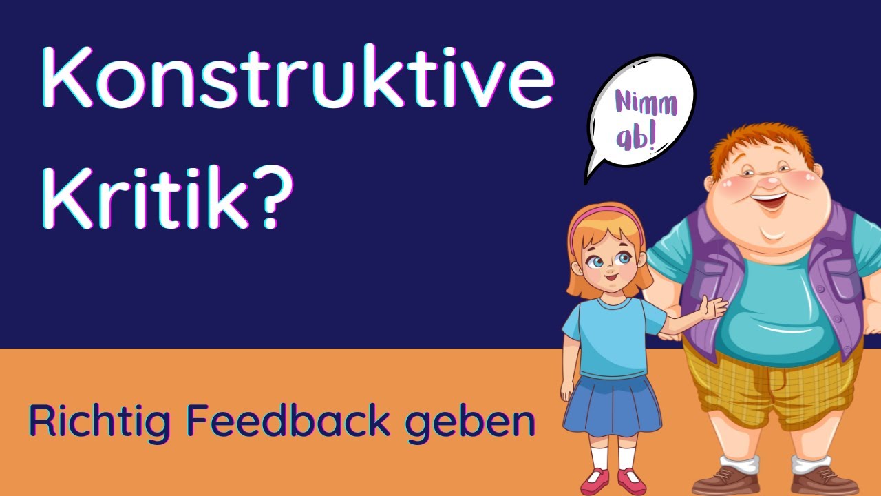 Konstruktive Kritik: ✅ So gibst du Feedback, das wirklich hilft