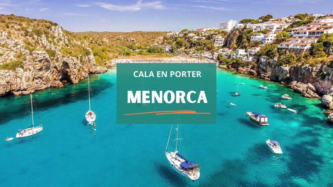 🌊 Cala en Porter, Menorca: Playa, Cuevas y Vistas Incre&iacute;bles 🏖️✨