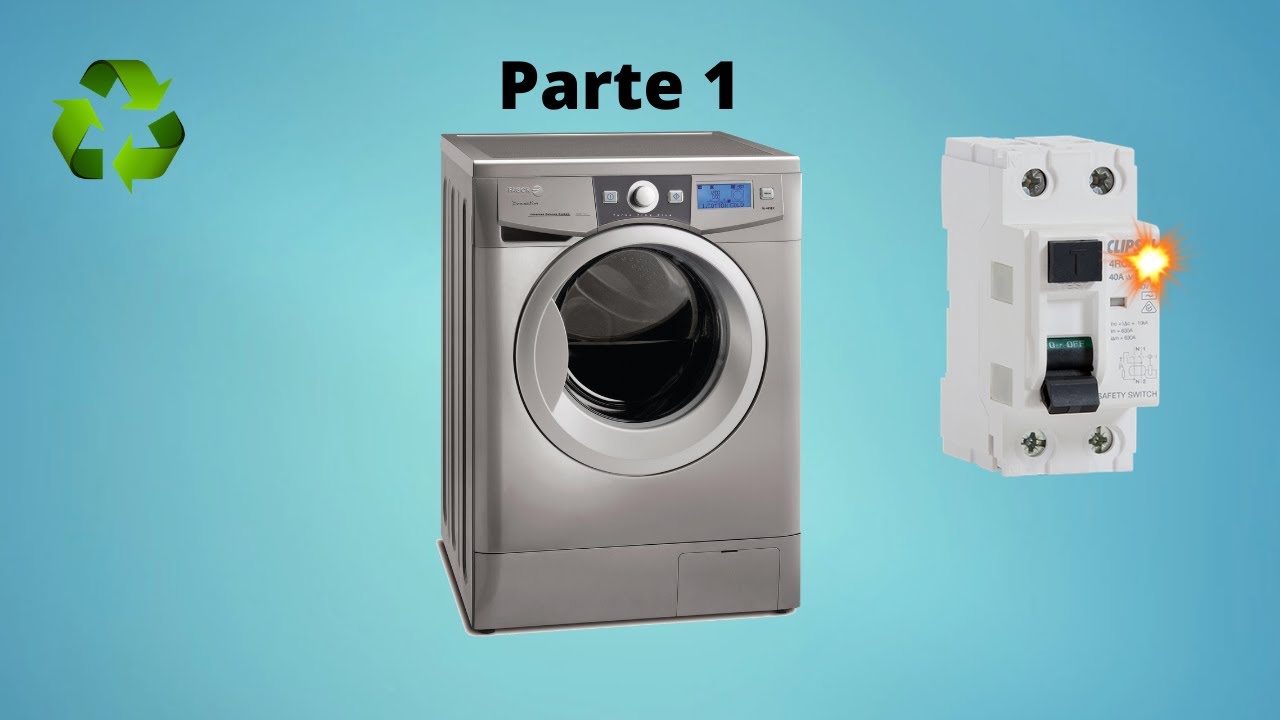 Máquina de lavar roupa Fagor dispara o quadro - Parte 1