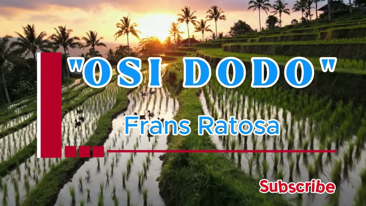 KARAOKE NIAS | OSI DODO | Cipt. Frans Ratosa Fantos