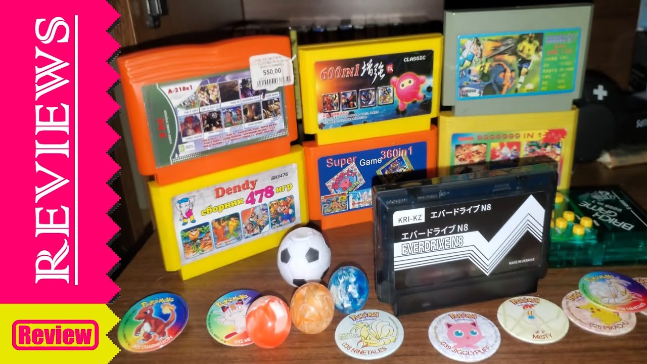 Everdrive n8 krikzz Famicom / Dendy 8-bit / NES - Overview (RUS)