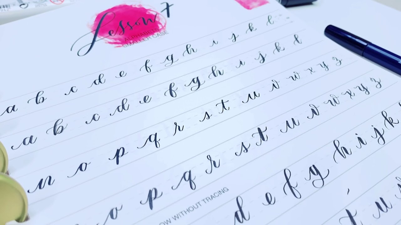 Lettering 101 Beginners Course With Mommy Lhey