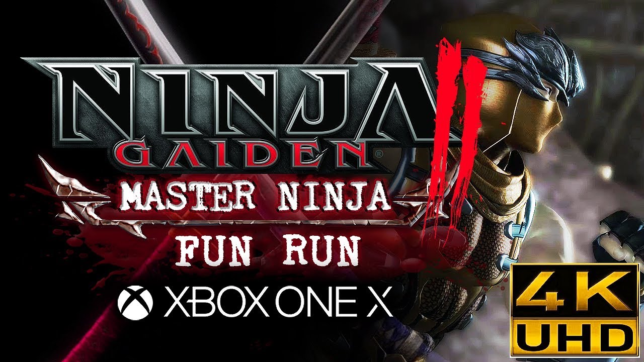 NINJA GAIDEN II - FUN RUN [MASTER NINJA][XBOX ONE X][4K]