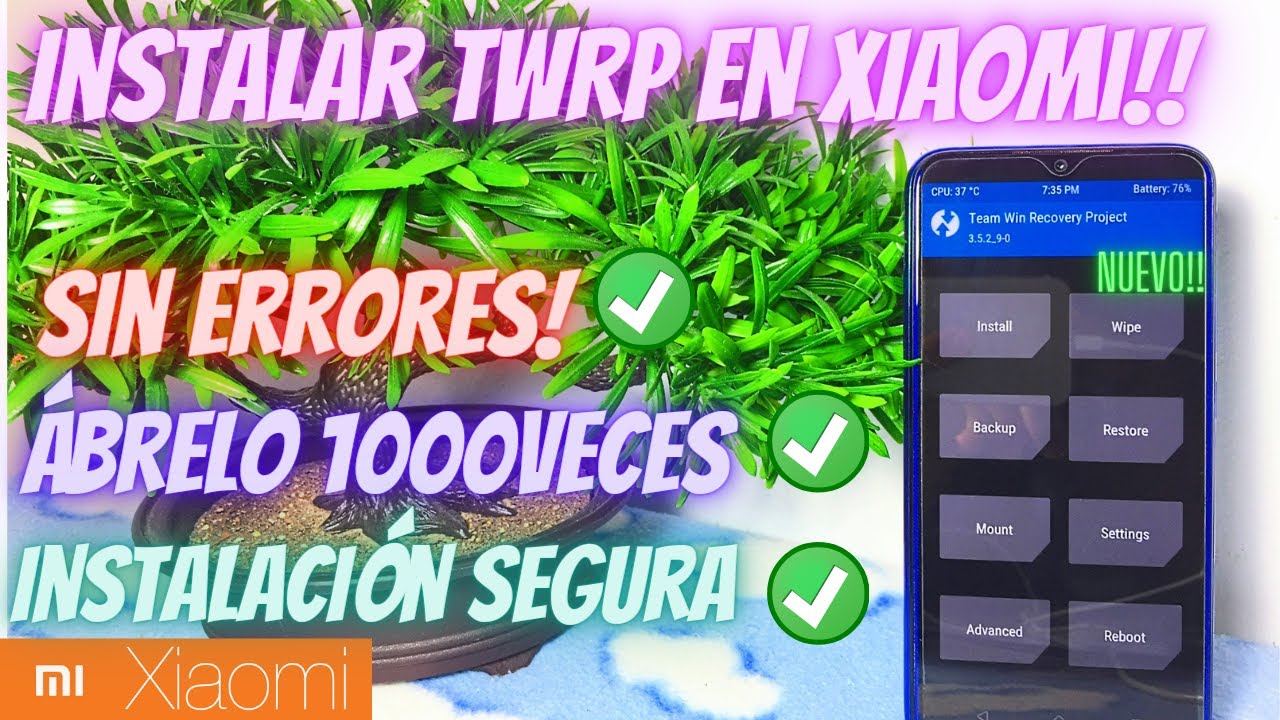 COMO INSTALAR TWRP EN XIAOMI SIN ERRORES?!! NUEVO METODO 100% FUNCIONAL!!
