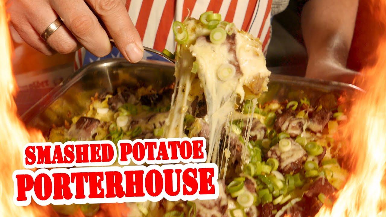 Smashed Potatoe Porterhouse | Die Grillshow 419 