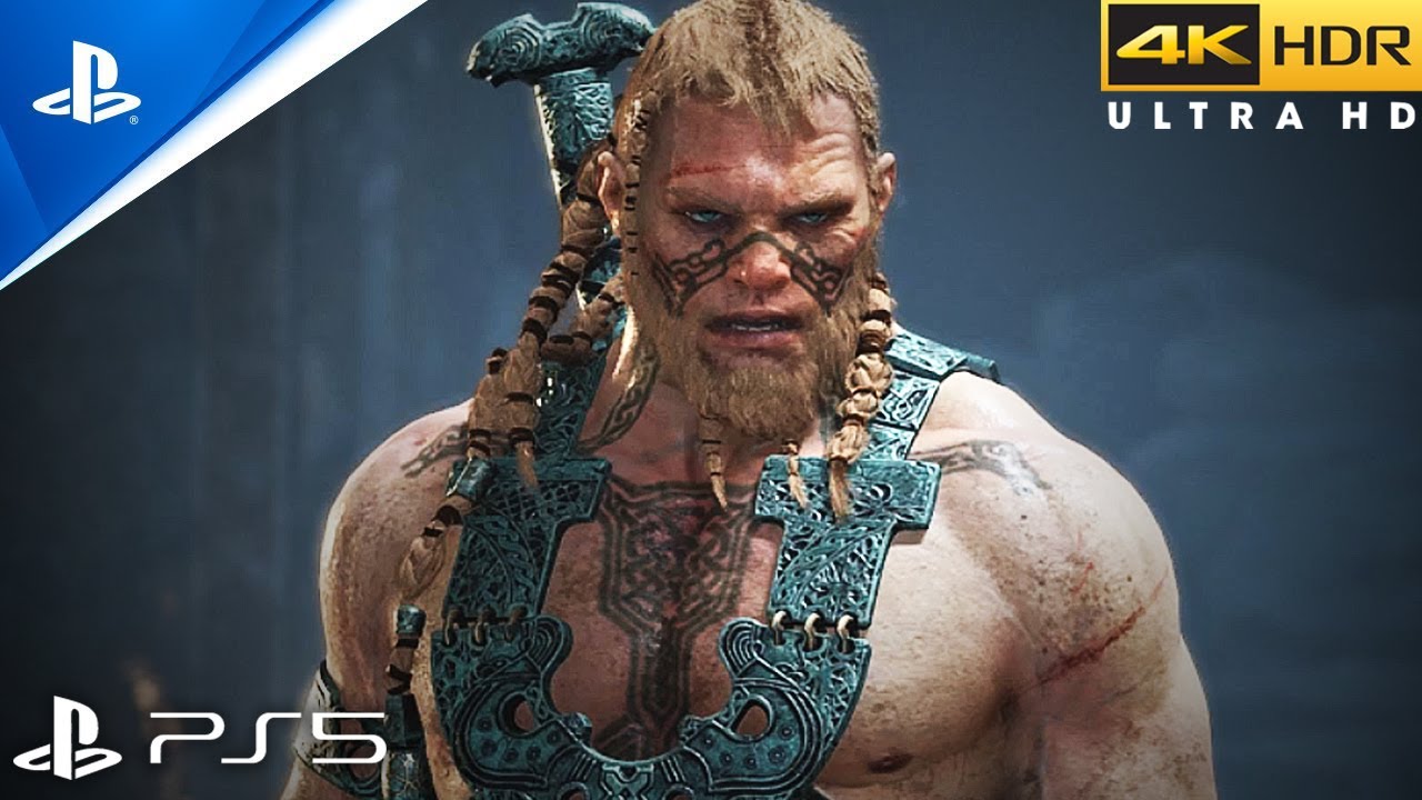 Kratos VS Magni & Modi (Filhos de Thor) | Dublado em 4K | God of War