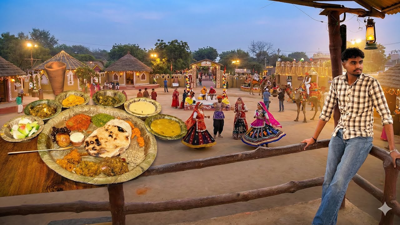 Exploring Chokhi Dhani Jaipur | Rajasthani Culture, Food & Folk Dance | Full Vlog 2026