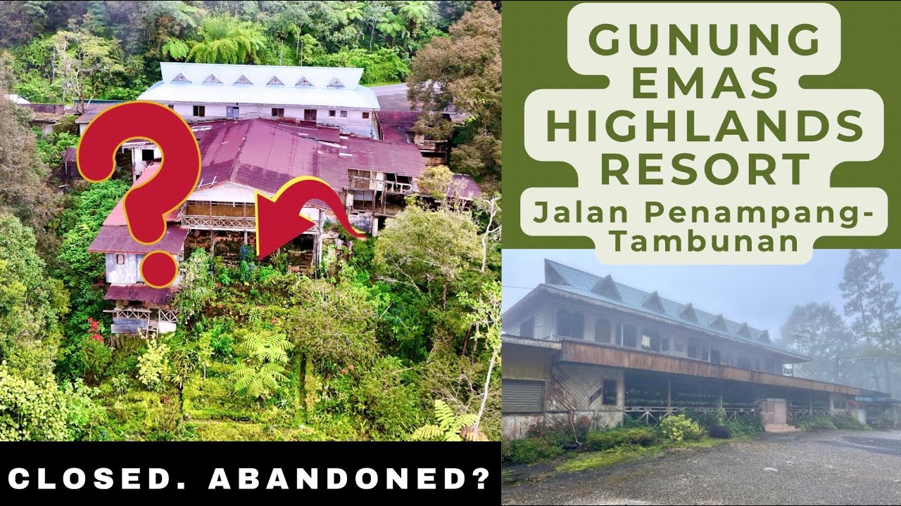 My Most Dangerous Drone Flight | What happened to Gunung Emas Highlands Resort? | Sabah, Malaysia