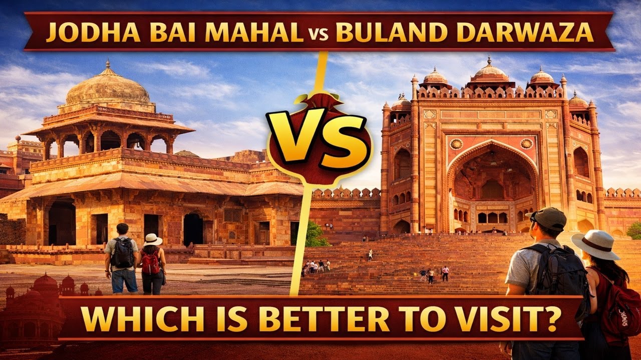 Jodha Bai Mahal vs Buland Darwaza – Which is Better to Visit?