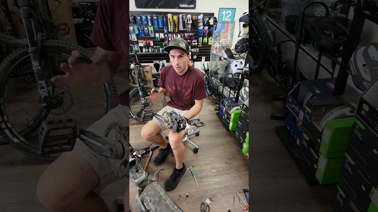 Как снять мотор электровелосипеда (haibike, yamaha pwx2)
