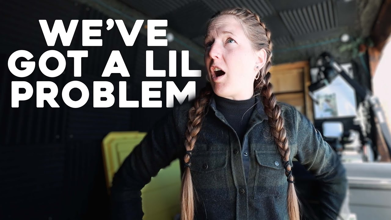 PROBLEM SOLVING (!!) + EPIC Winter ICE FISHING | Winter Camping & Cooking Outside