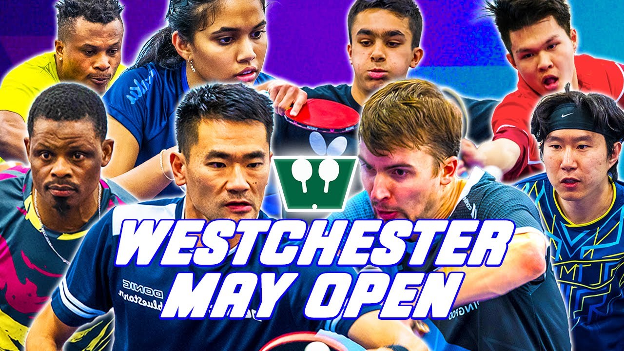 Westchester Table Tennis May Open 2023 Highlights | Ft. Lei Kou, Romain Lorentz 4k HD!
