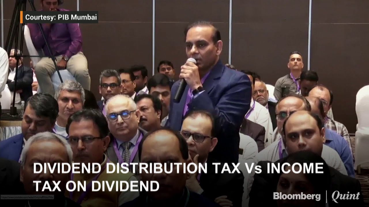 Motilal Oswal With The FM On DDT vs Income Tax On Dividend