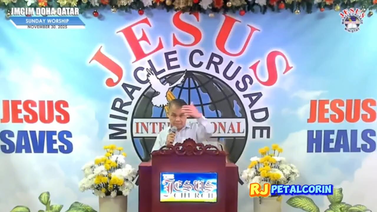 JMCIM PREACHING BEL Ordained Preacher Danny Cuarteros  Nov 30, 2025