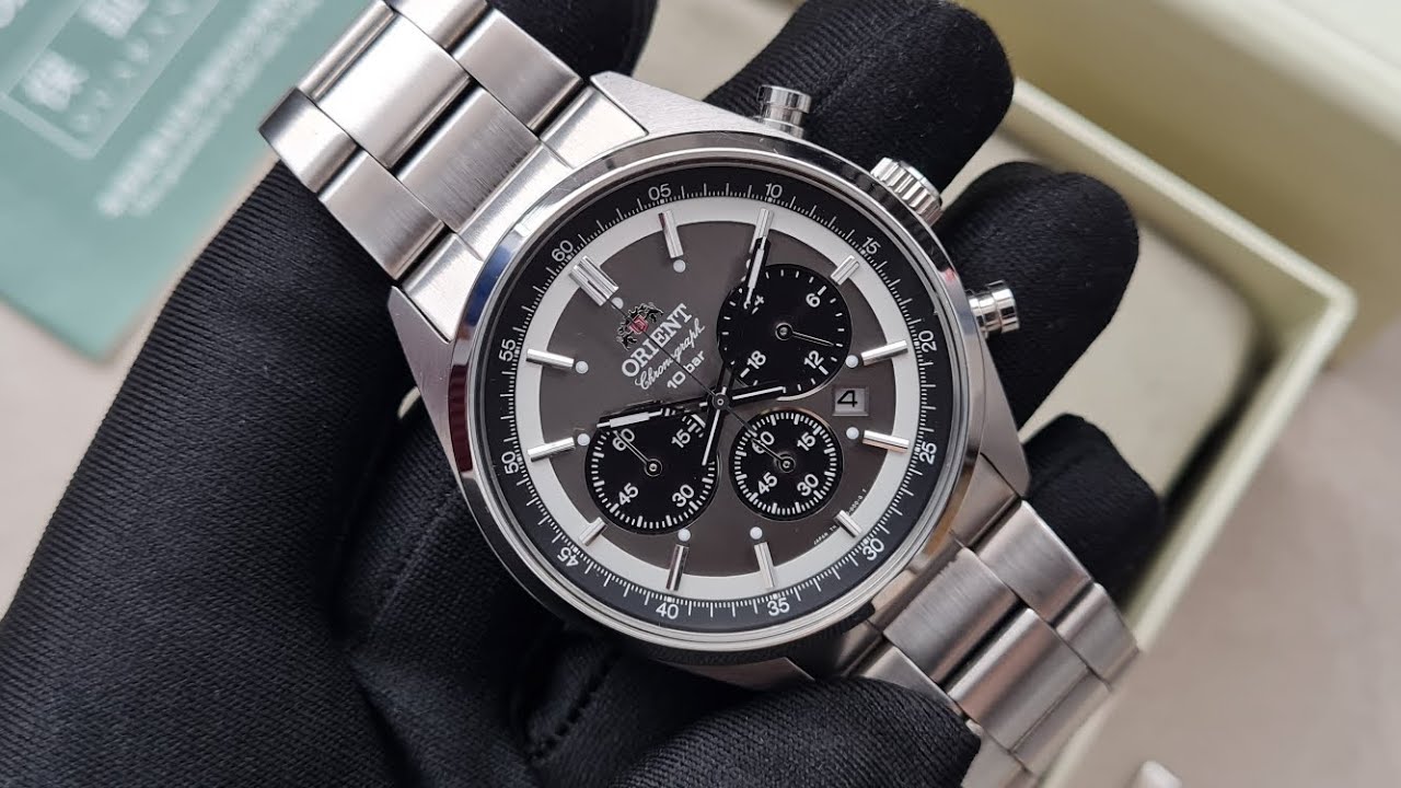 Review Orient Neo 70's Solar Movt Dark Grey Dial