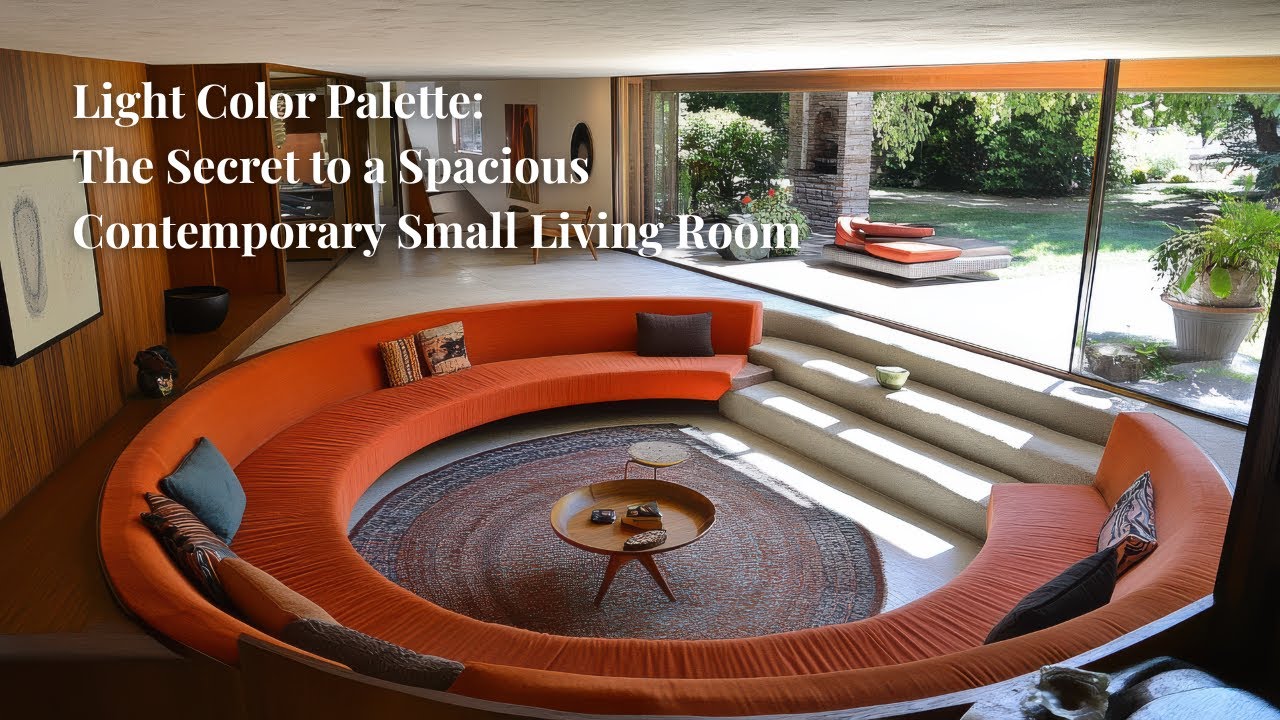 Sculpting Space: Beautiful Themes for Sunken Living Rooms