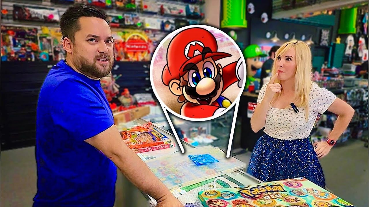 She traveled 4,178 miles to gift me this Nintendo Gem!