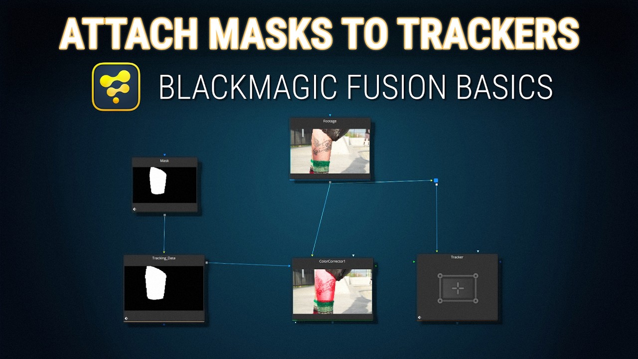 Blackmagic Fusion Basics - Efficient masking to save you time