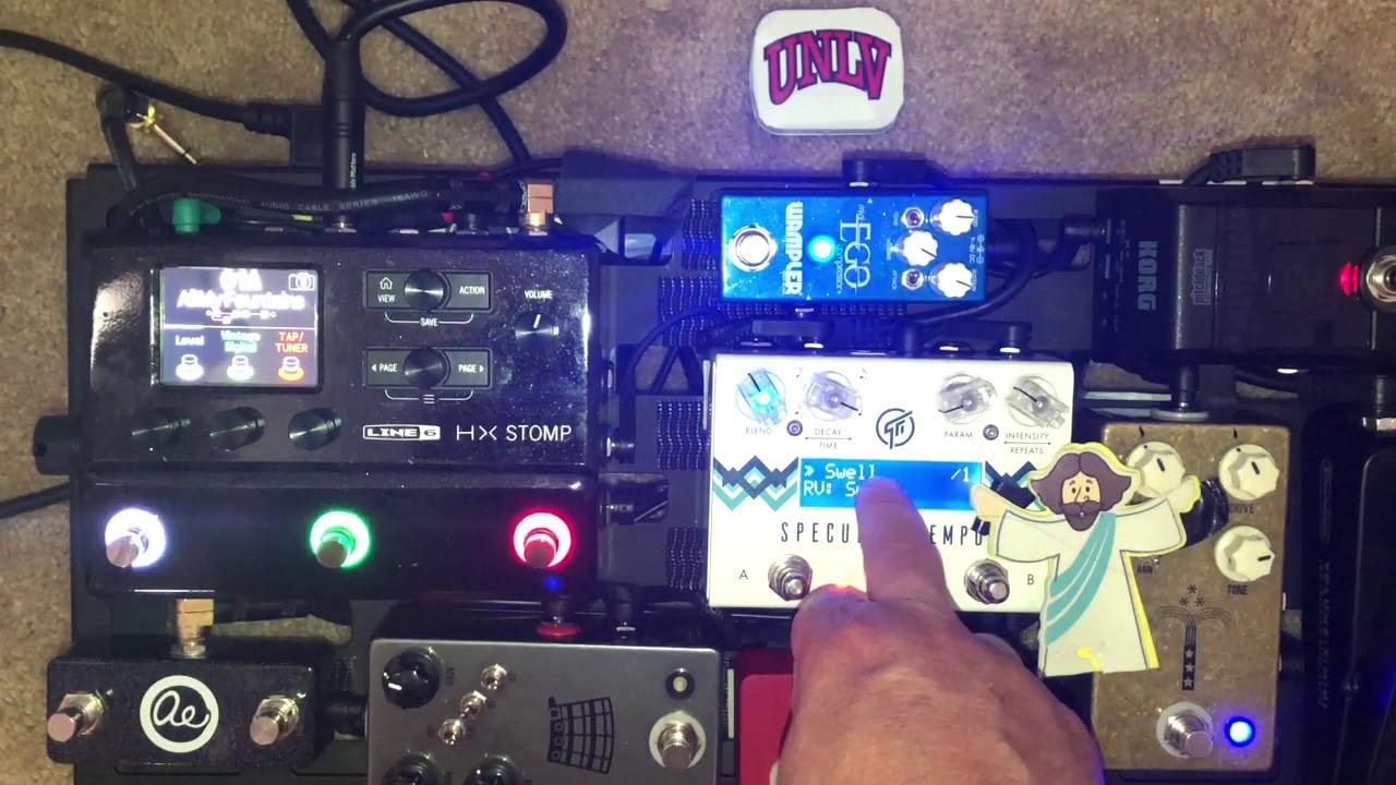 Controlling time based midi pedal with HX Stomp