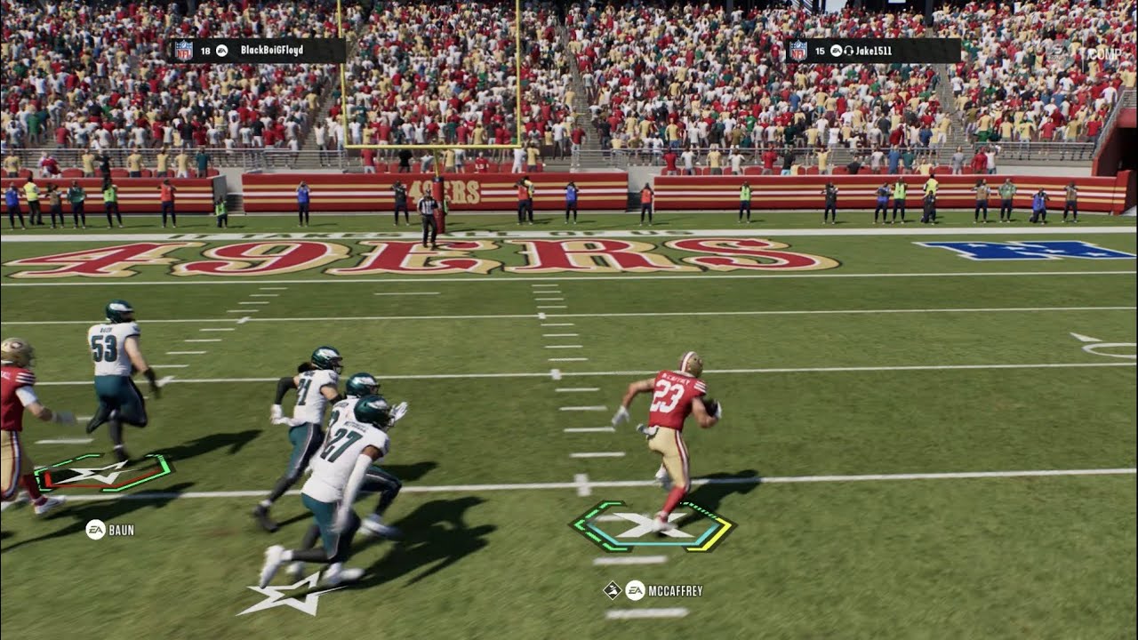 Breaking my opponent's ankles so bad that he RAGE QUITS!!! Madden26 head to head online 