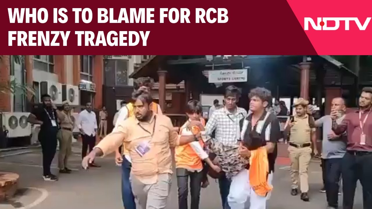 RCB Win Stampede | Who Is To Blame For RCB Frenzy Tragedy