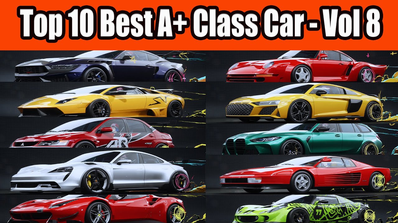 Top 10 Best A+ Class Car in NFS Unbound Vol 8