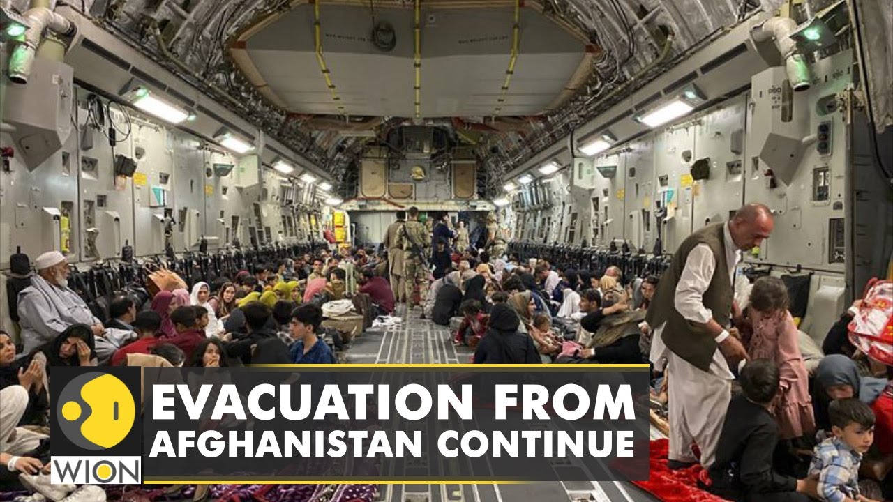 Unimaginable chaos erupts at Kabul airport as US ends its 'forever war' | WION-VOA Co-production