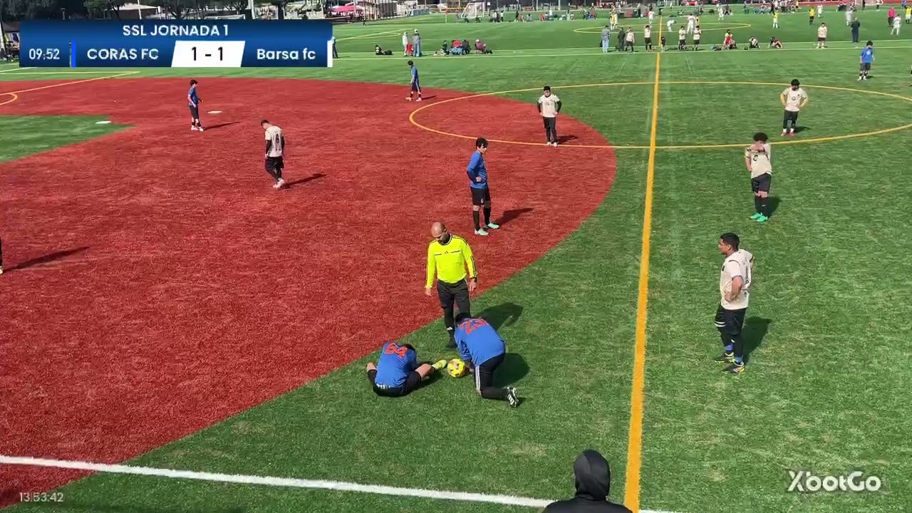 SSL JORNADA #1  Coras fc vs  Barça fc segundo tiempo 