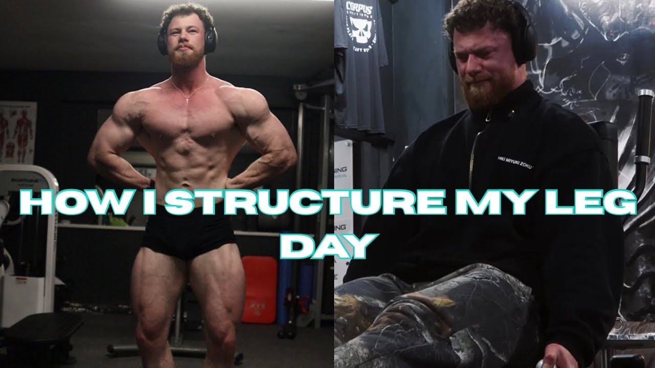 My Mens physique leg day (yes we do train them)